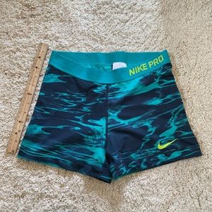 Nike pro spandex shorts